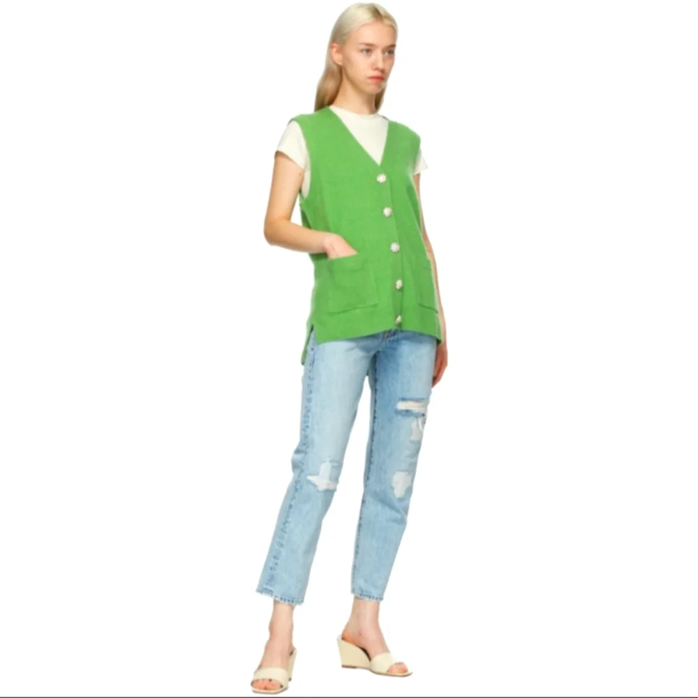 NWOT FRAME le piper distressed jeans - Picture 2 of 13